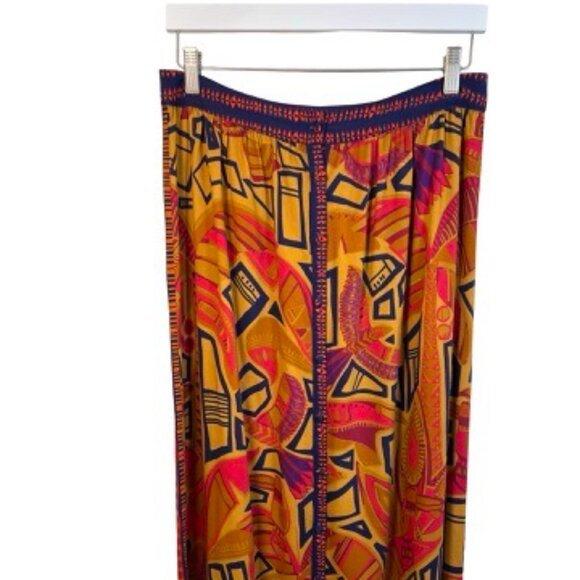 Farm Rio Cool Tropical Button Down Maxi Skirt Size Medium - Picture 5 of 15